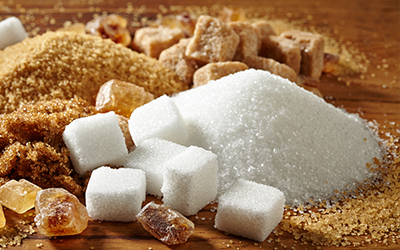 Different types of sugar